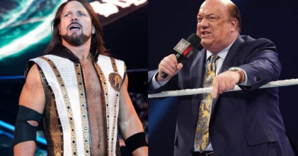 Paul Heyman and AJ Styles