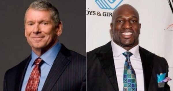 Vince McMahon and Titus O'Neil