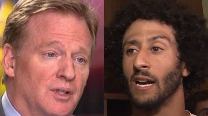 Colin Kaepernick NFL social justice Eric Reid Roger Goodell