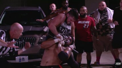 AEW's Parking Lot Fight