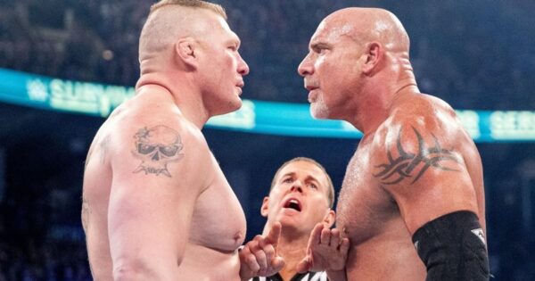 Goldberg Beat Lesnar