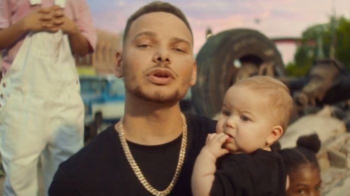 Kane Brown new music video Worldwide Beautiful police country star