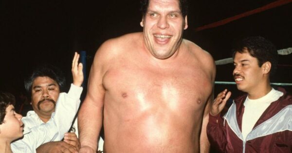 Andre The Giant had a weird ankle injury