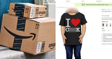 Amazon t-shirt normalize child normalize sexual abuse I Love Cock