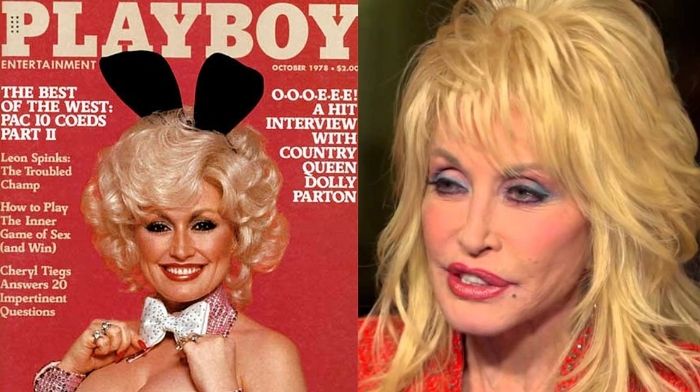Dolly Parton 75th birthday Playboy cover shoot age