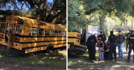 stolen school bus