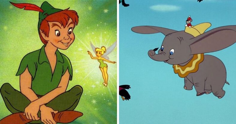 Peter Pan Disney Dumbo warning