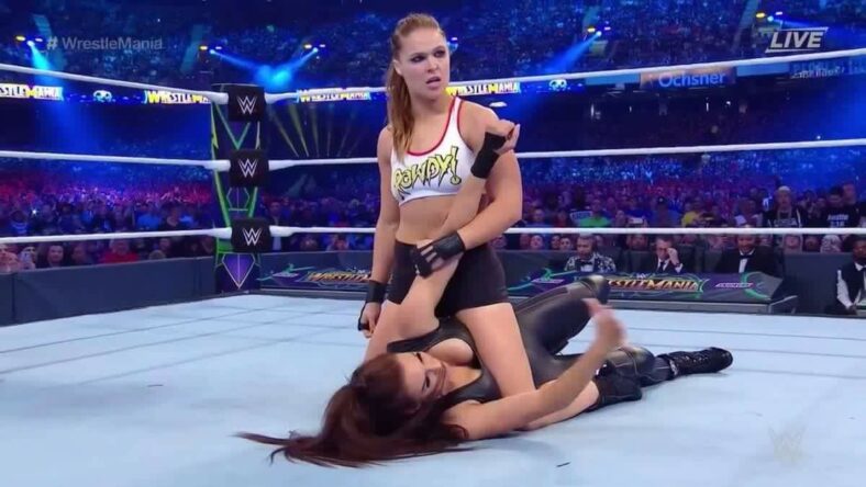 Ronda Rousey WrestleMania Match