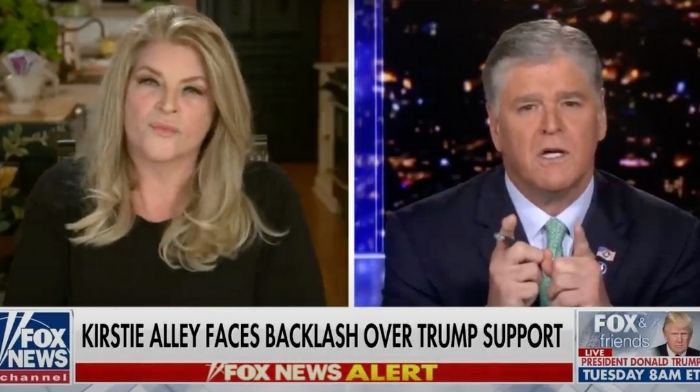 Kirstie Alley Sean Hannity Trump Fox News