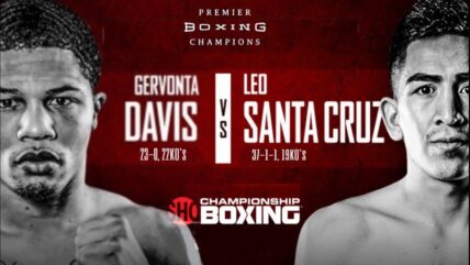 Gervonta Davis Leo Santa Cruz