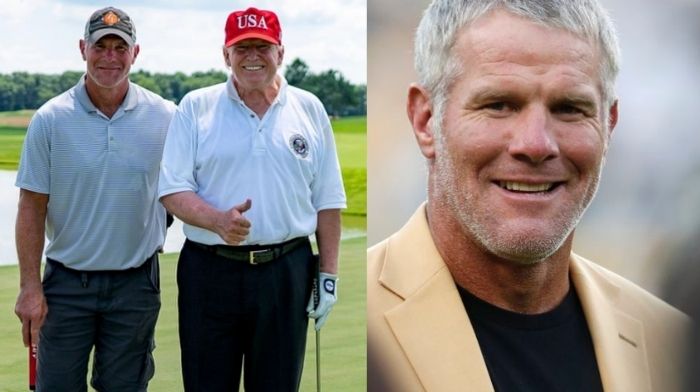 Brett Favre trump endorsement NFL pro athlete celebrities endorsing