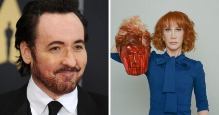 John Cusack Kathy Griffin celebrities election night reactions