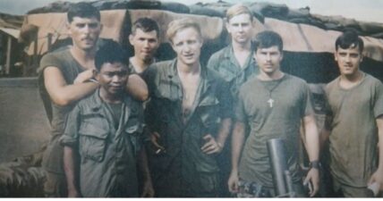 Vietnam Veterans Ronald Hope David Chaffin reunion combat medic helicopter crash