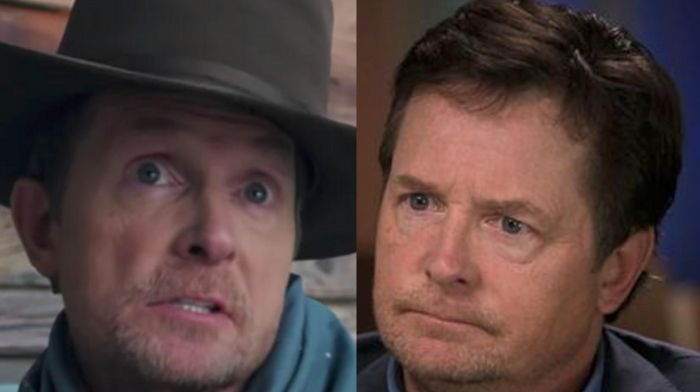 Michael J. Fox Marty McFly Lil Nas Christmas trailer cameo Back To The Future Parkinson's