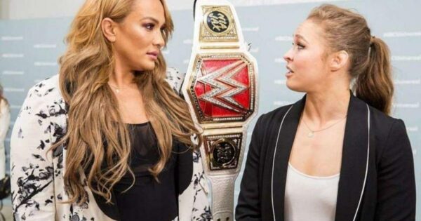 Nia Jax and Ronda Rousey