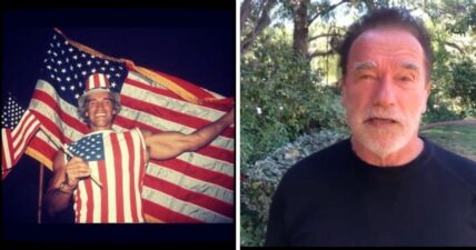 The Terminator Arnold Schwarzenegger Veterans Day video Instagram