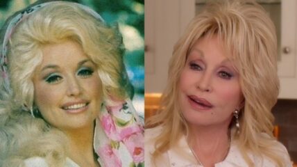 Dolly Parton secret to aging plastic surgery Playboy Christmas album movie Netflix