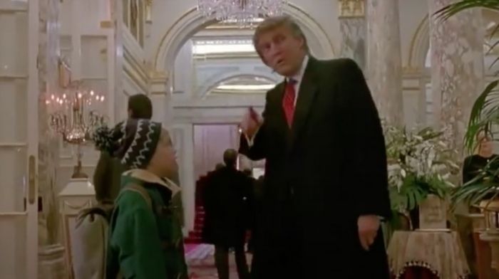 Home Alone 2 Donald Trump cameo Christmas movie