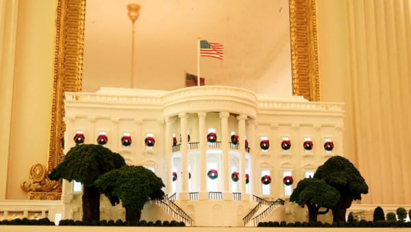 White House Christmas 2020 Gingerbread House