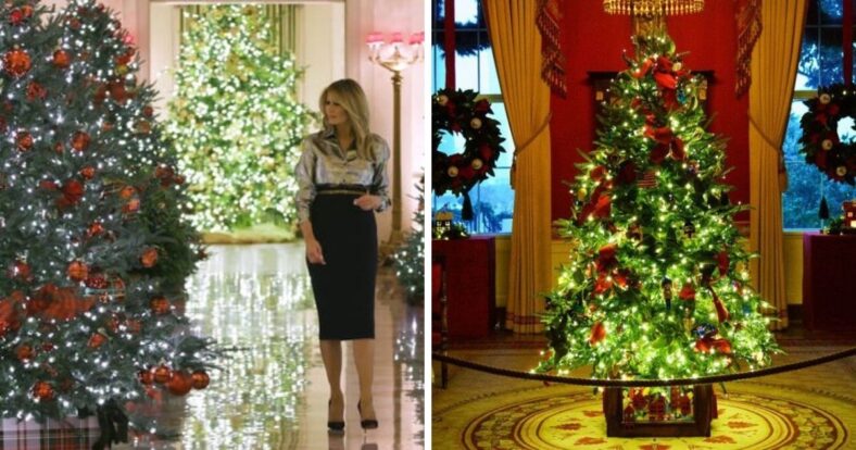 Melania Trump White House Christmas 2020