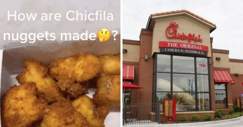 Chick-Fil-A chicken nuggets TikTok viral video