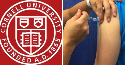 Cornell University exemption people of color race-based flu vaccination