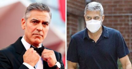 George Clooney Howard Stern show mask dumbass Hollywood elite