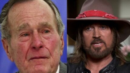 Billy Ray Cyrus George H.W. Bush Jenna Hager Achy Breaky Heart letter