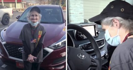 Grandma McDonald's car Secret Santa Idaho Diana Boldman