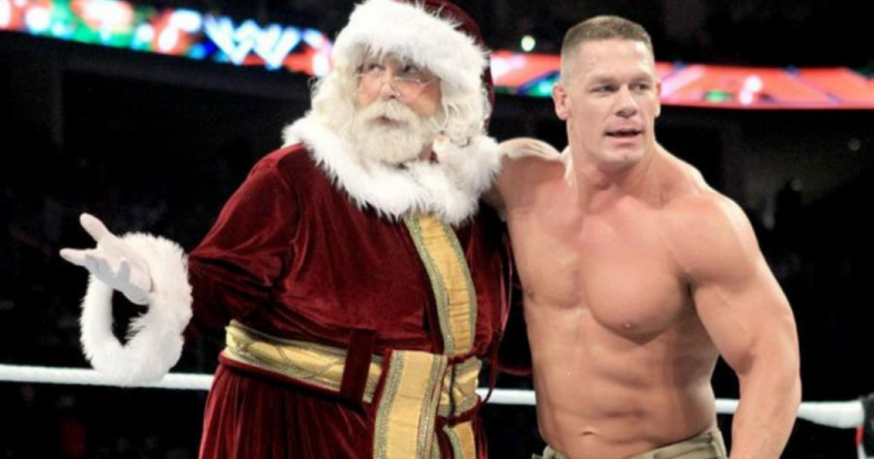 WWE Santa Claus moments