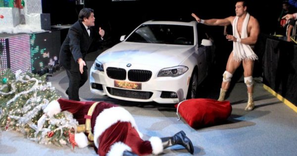 Alberto Del Rio Santa Claus