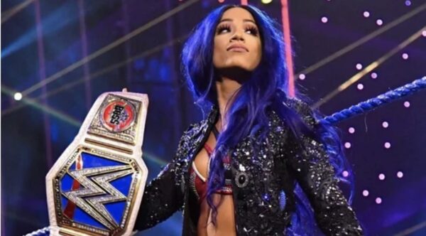 Sasha Banks transformed into Ruby Riott on social media