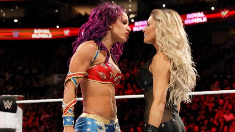 Trish Stratus Sasha Banks