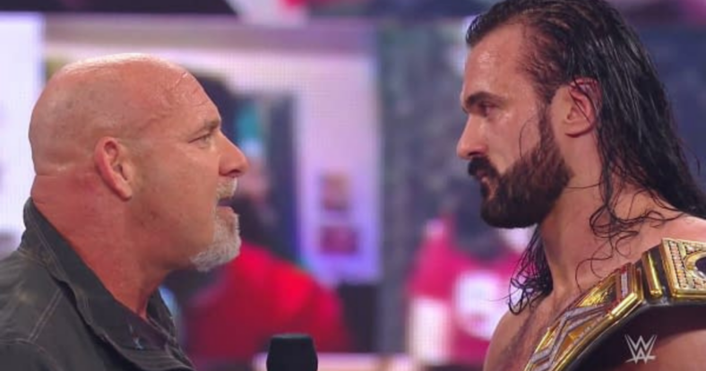 Goldberg Return WWE Title