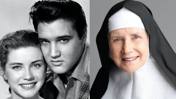 Dolores Hart Elvis Presley Grace Kelly onscreen kiss Hollywood called to God