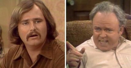 Archie Bunker All In The Family Meathead Gun Control debate Editorial video clip
