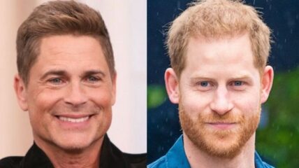 Prince Harry Ponytail Rob Lowe James Corden The West Wing Late Night