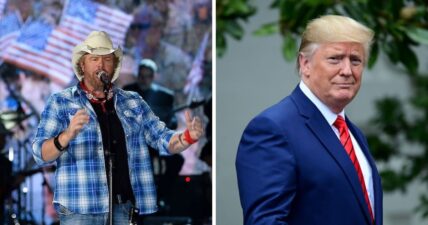 Toby Keith Donald Trump Medal for the Arts Ricky Skaggs