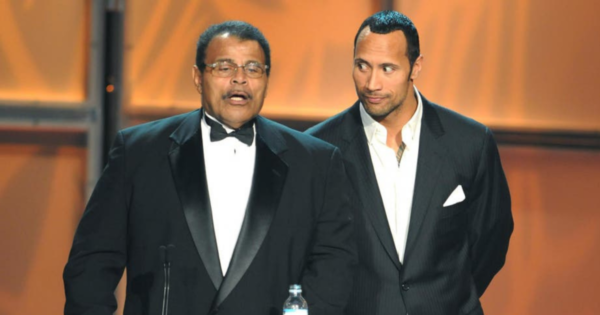The Rock and Rocky Johnson