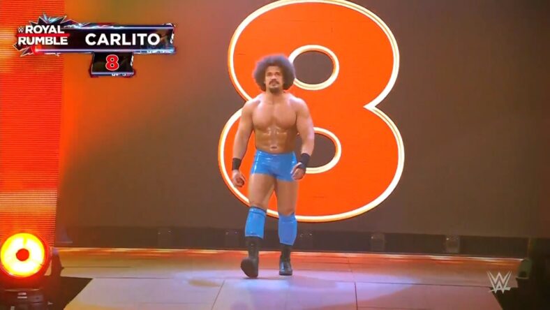 carlito makes wwe return