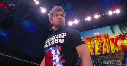 Hideo Itami makes AEW debut at Beach Break