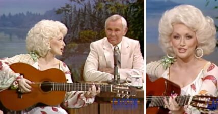 Dolly Parton Johnny Carson song tonight show late night