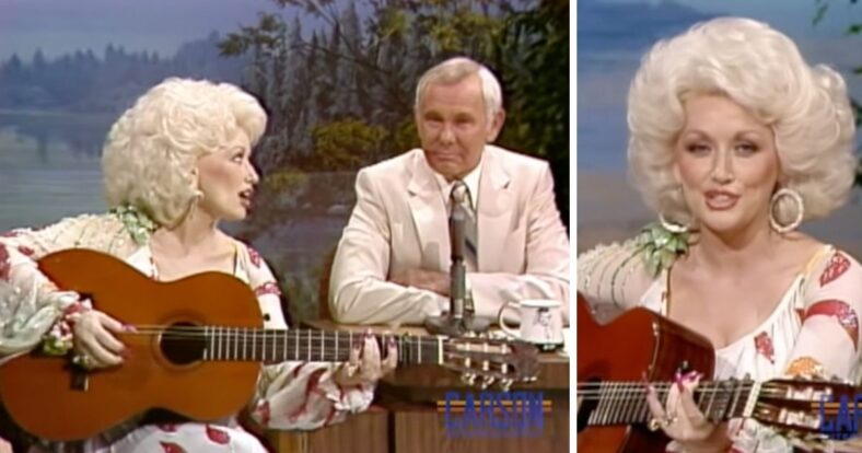 Dolly Parton Johnny Carson song tonight show late night