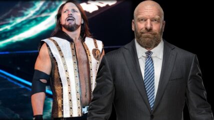 Triple H AJ Styles