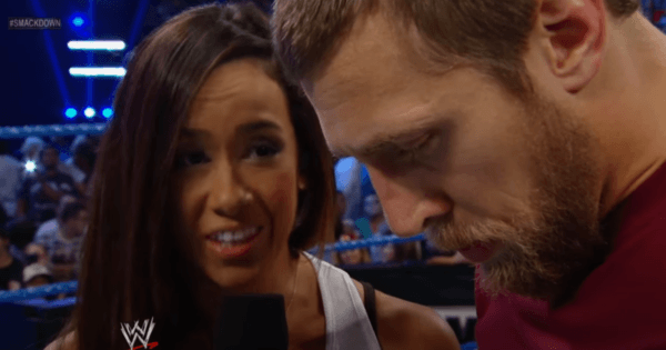 AJ Lee and Daniel Bryan