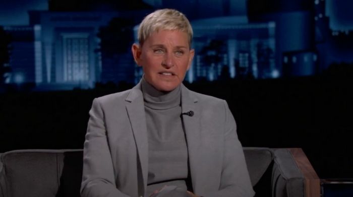 Ellen DeGeneres weed drinks Jimmy Kimmel wife Portia de Rossi