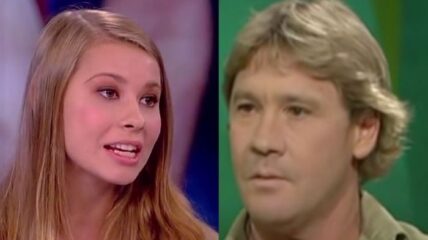 Bindi Irwin and Father Steve