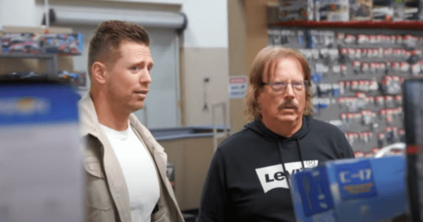 Miz' Father George plays prank on his son