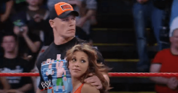 John Cena and Mickie James