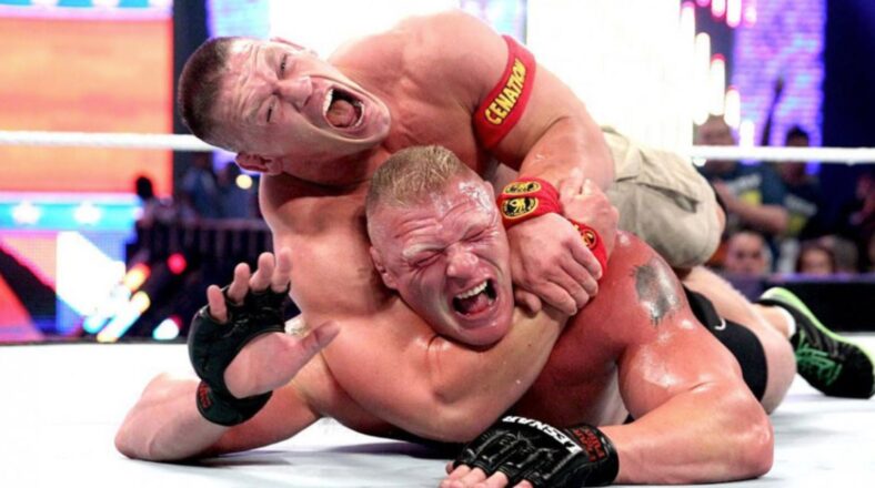 wwe telegraphing major return brock lesnar